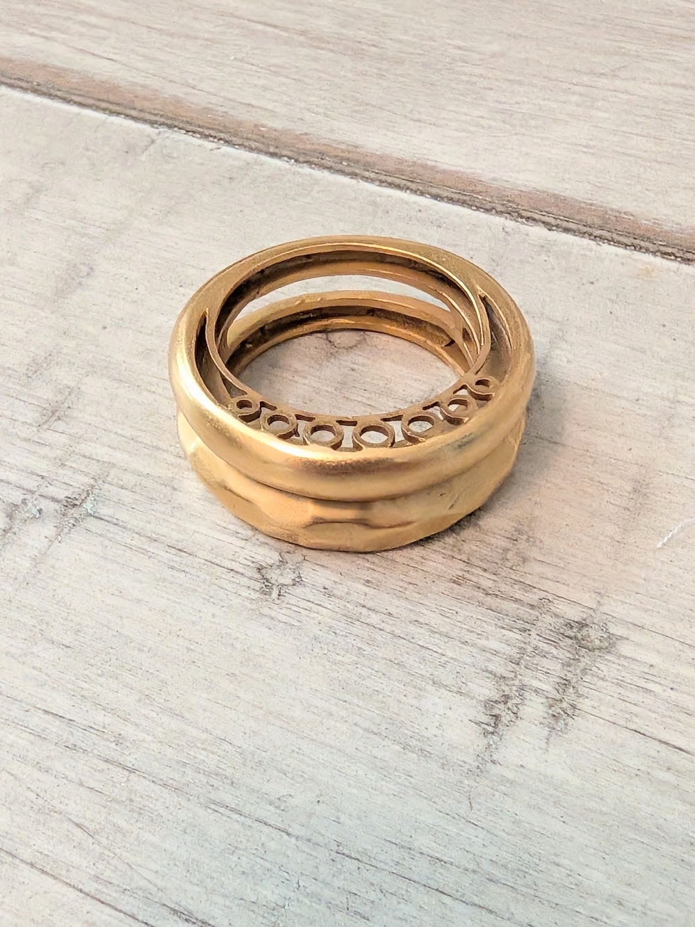 Brighton Inner Circle Ring Gold Size 8.5-9
